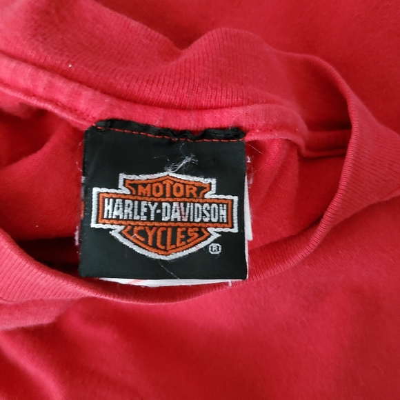 🔥Vintage 1998 Harley-Davidson Tee Red Size M🔥 - Picture 5 of 8
